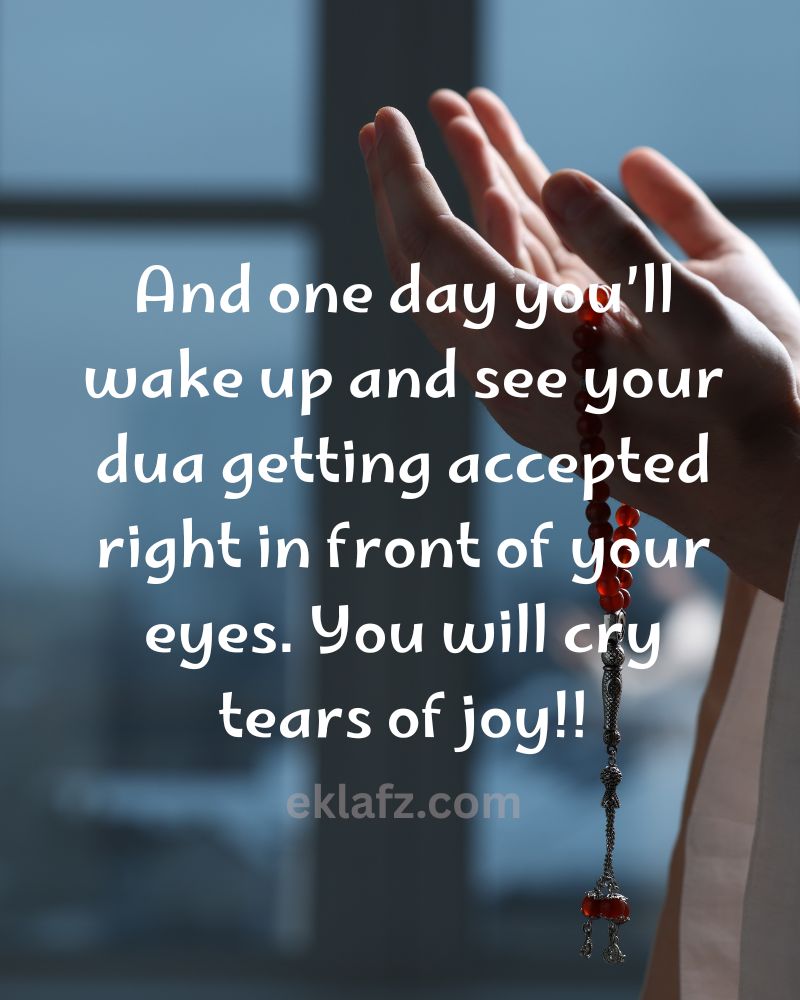 And one day