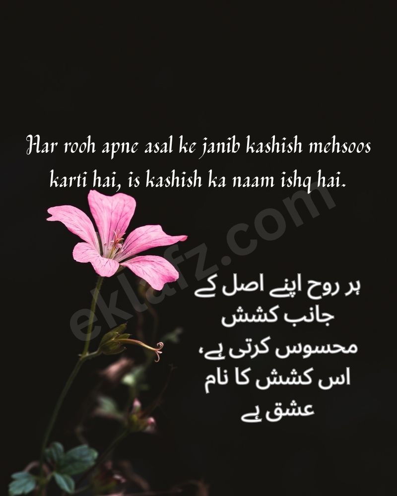 Har rooh apne asal ke janib