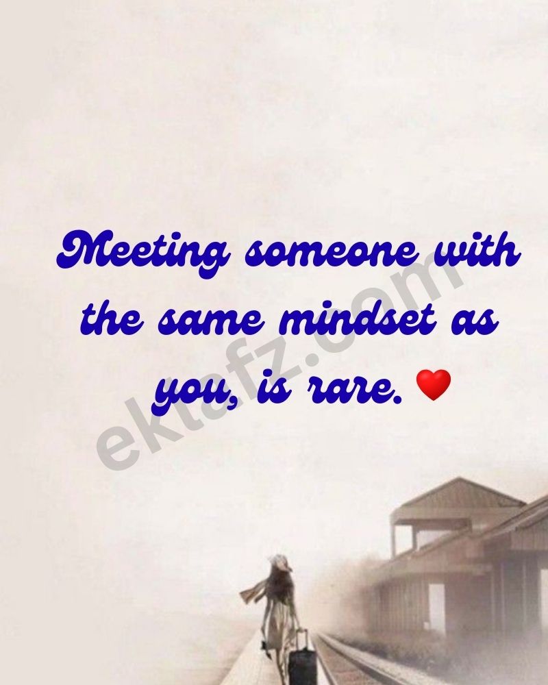 Meeting someone