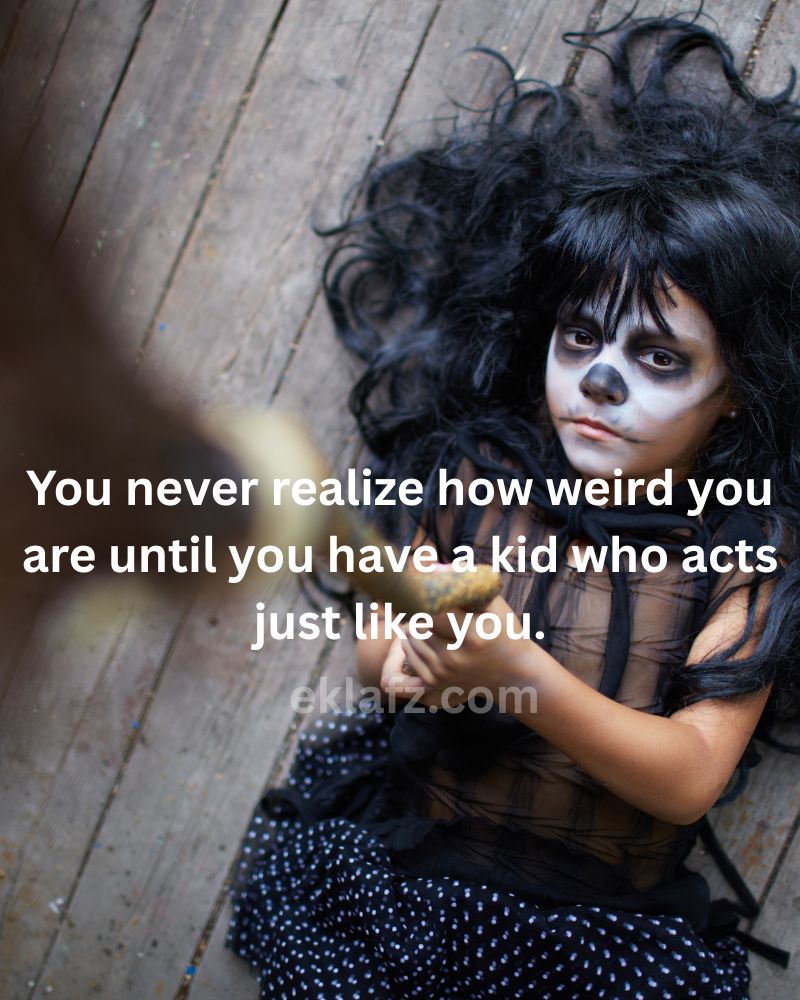 You never realize
