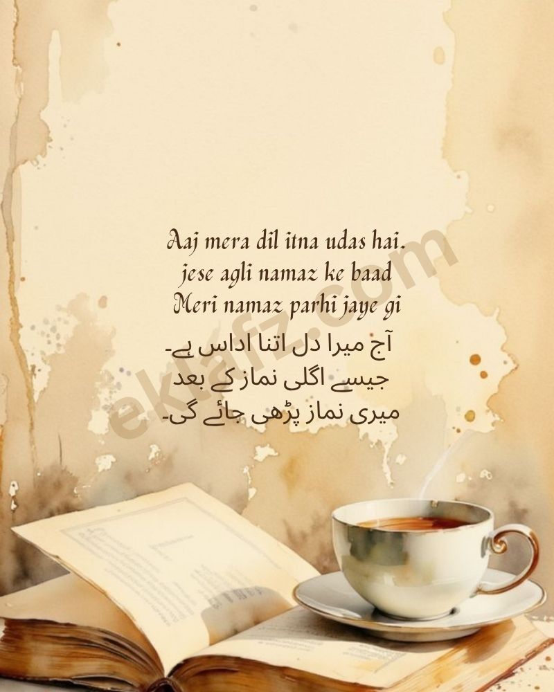 Aaj mera dil itna udas hai