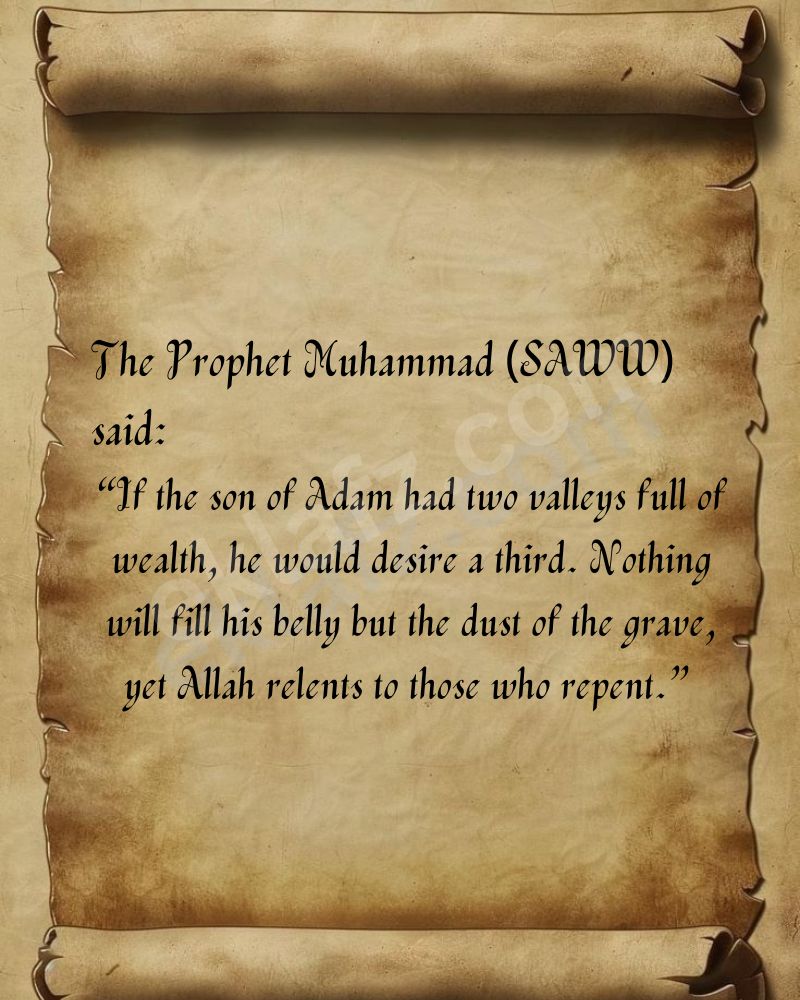 If the son of Adam had two valleys