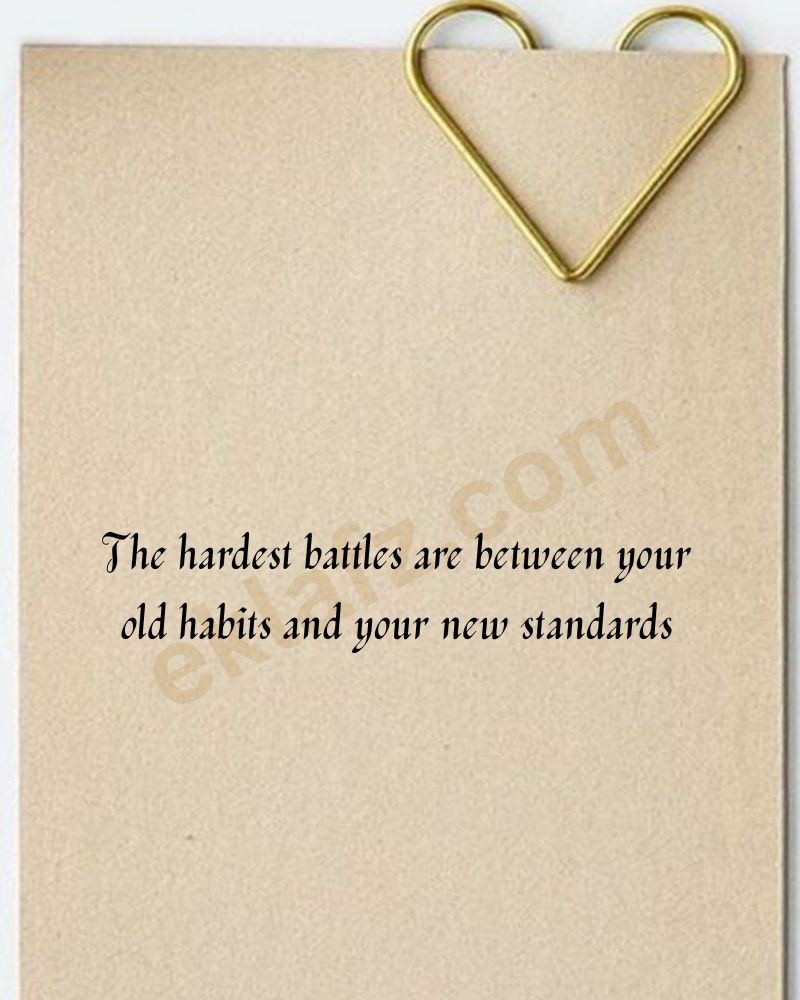 The hardest battles are