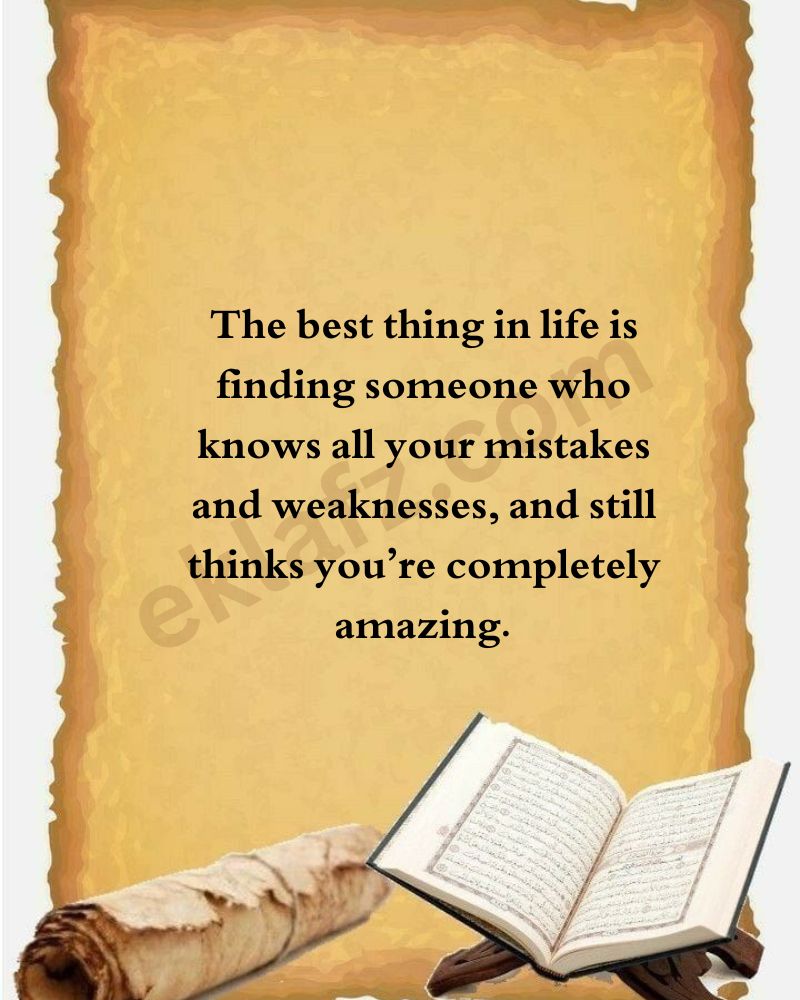 The best thing in life