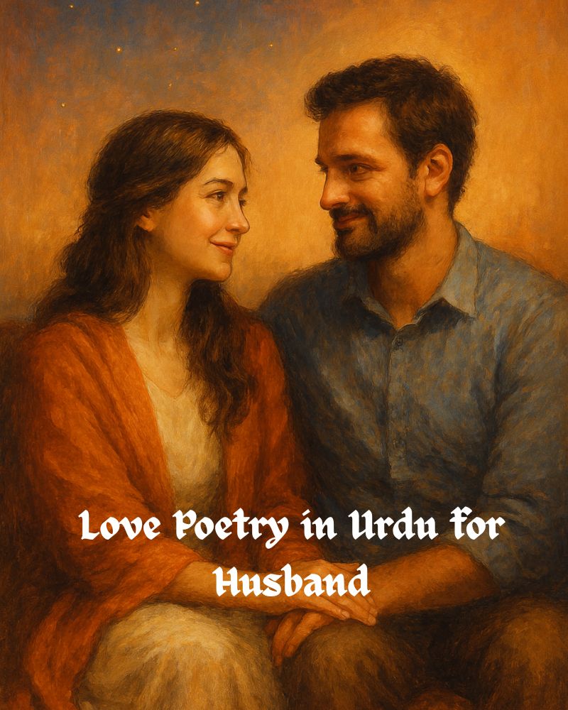Love Poetry in Urdu for Husband