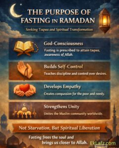 Purpose of fasting