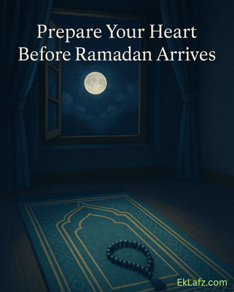 Ramadan preparation