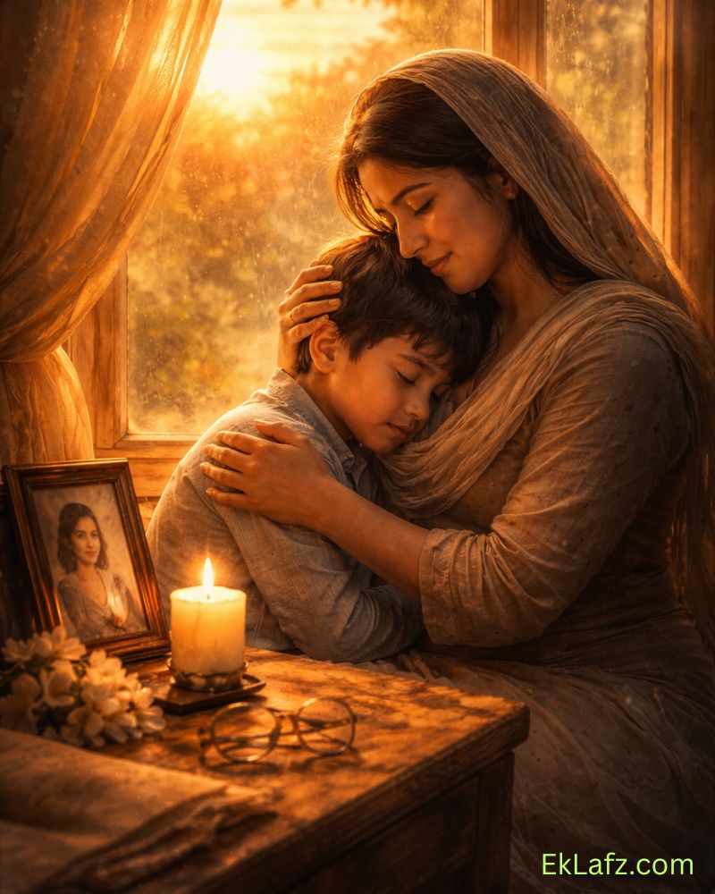 Maa sad poetry in Urdu