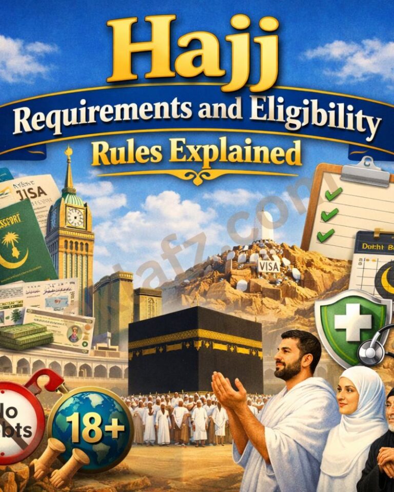 hajj requirements